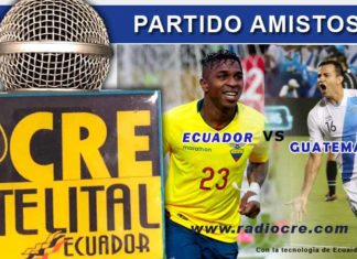 Selección de Ecuador, En Vivo, Partido Amistoso, Selección de Guatemala,